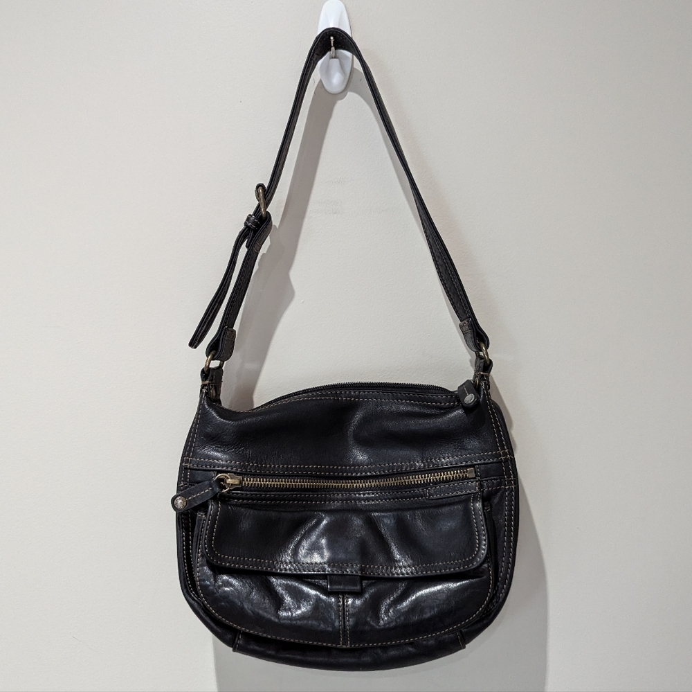 Fossil 90's Style Leather Shoulder Bag